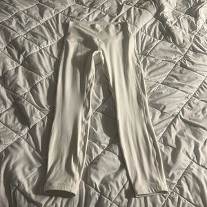 White lululemon align leggings size 6
